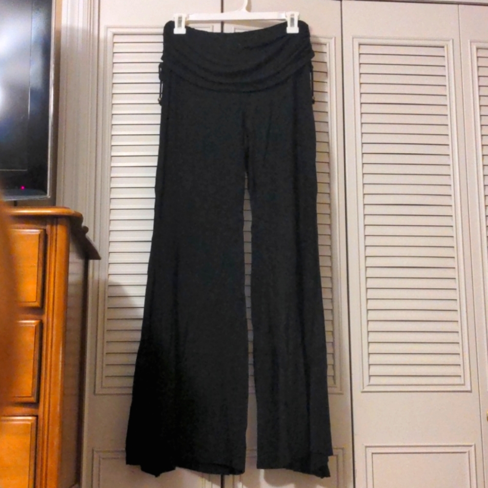 Cynthia Rowley Black Flare Leg Pants